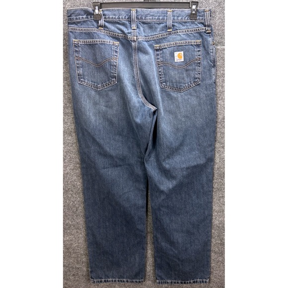 Carhartt Relaxed Jeans‎ 101483-968 Holter Straight Workwear Denim 38x32 (38x30) - Picture 2 of 8